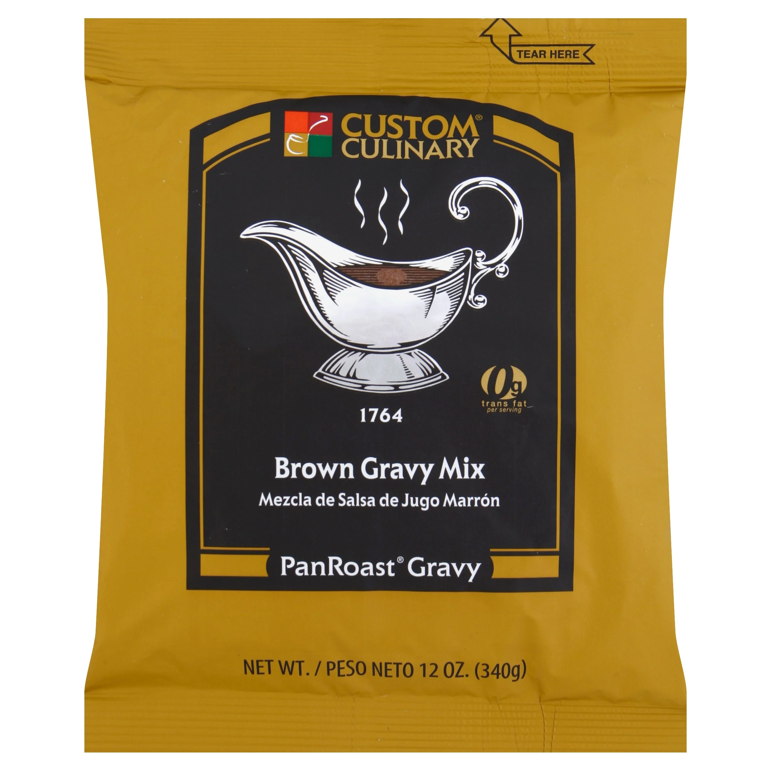 Mix Gravy Brown Shelf Stable 12 Ounce Size - 8 Per Case.