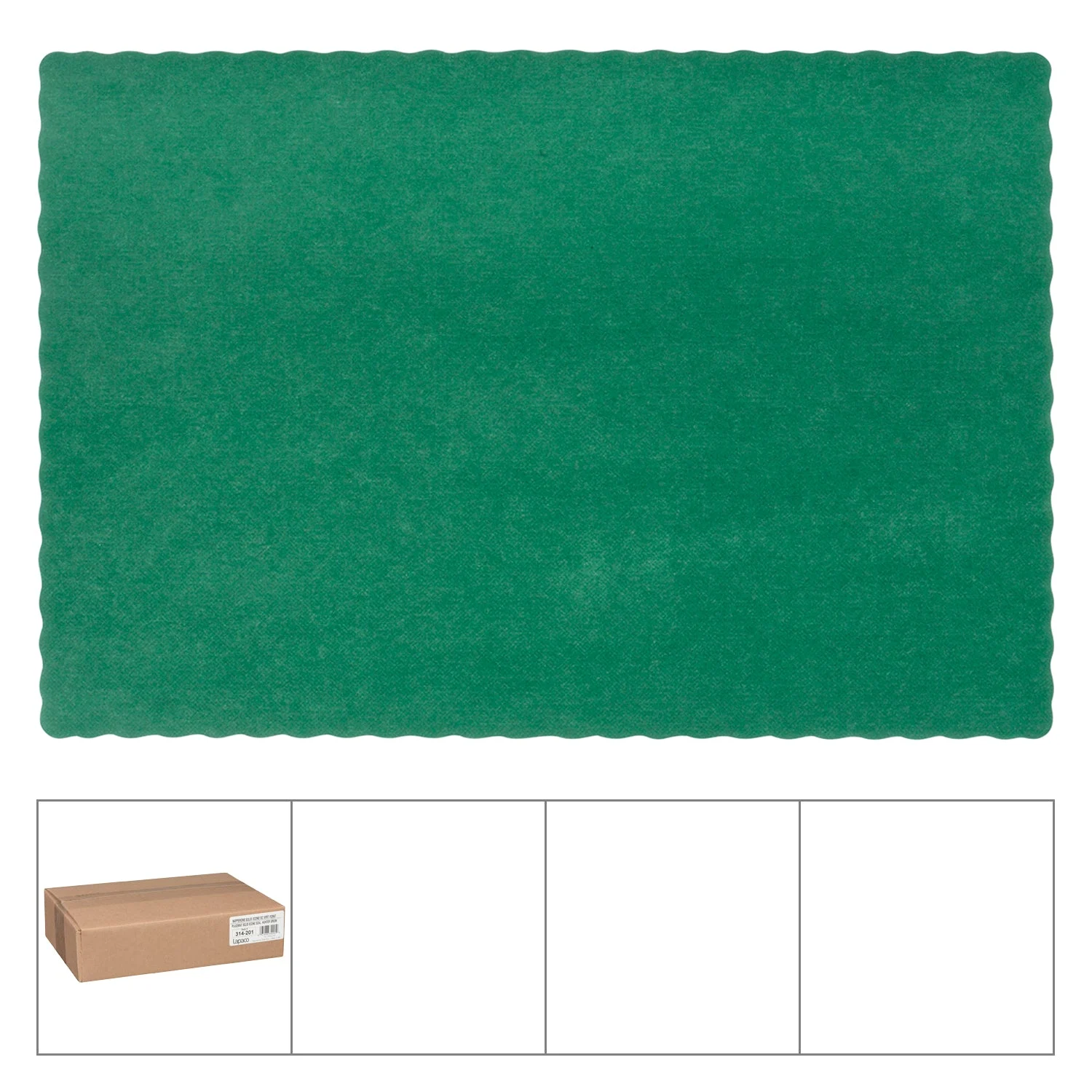 Place Solid Econo Scal Hunter Green