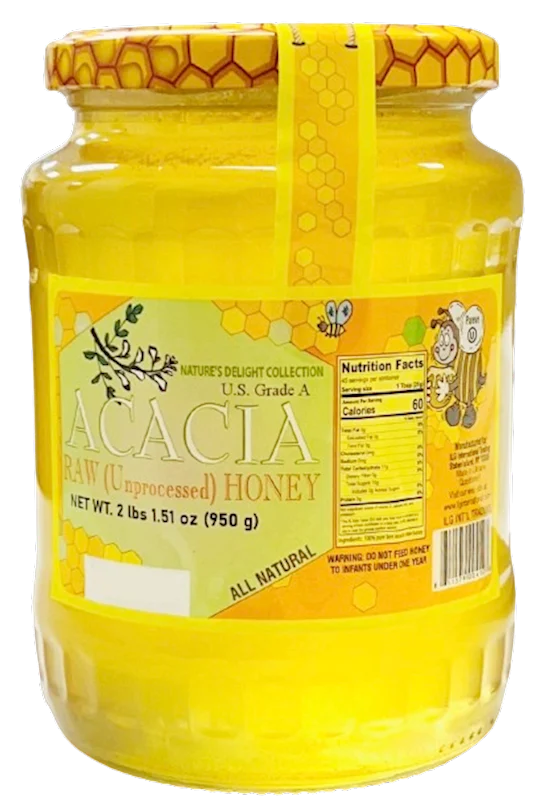NATURE'S DELIGHT Raw Acacia Honey