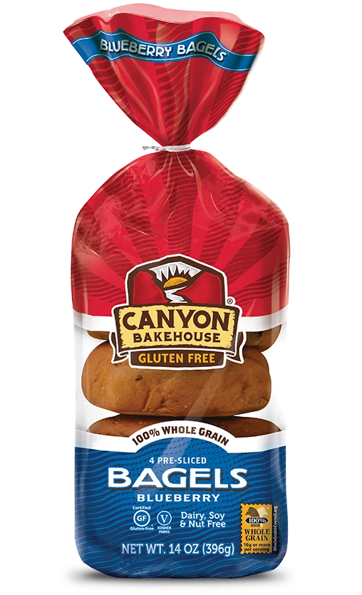 Canyon Bakehouse Gluten Free Blueberry Bagels