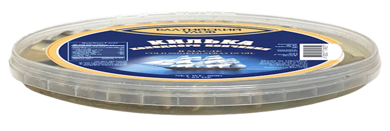 BALTIYSKIY ULOV Smoked Sprats (kilka) in Oil 200g/30pack