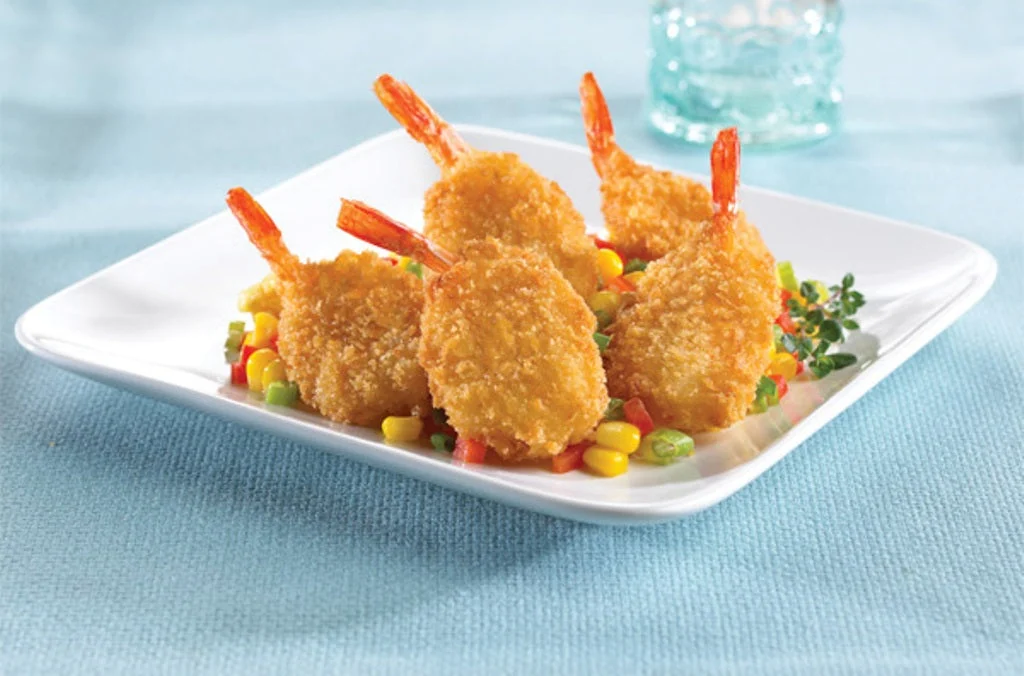 Mrs. Friday's Gold Fantail Shrimp 2.5 Pound Each - 6 Per Case.