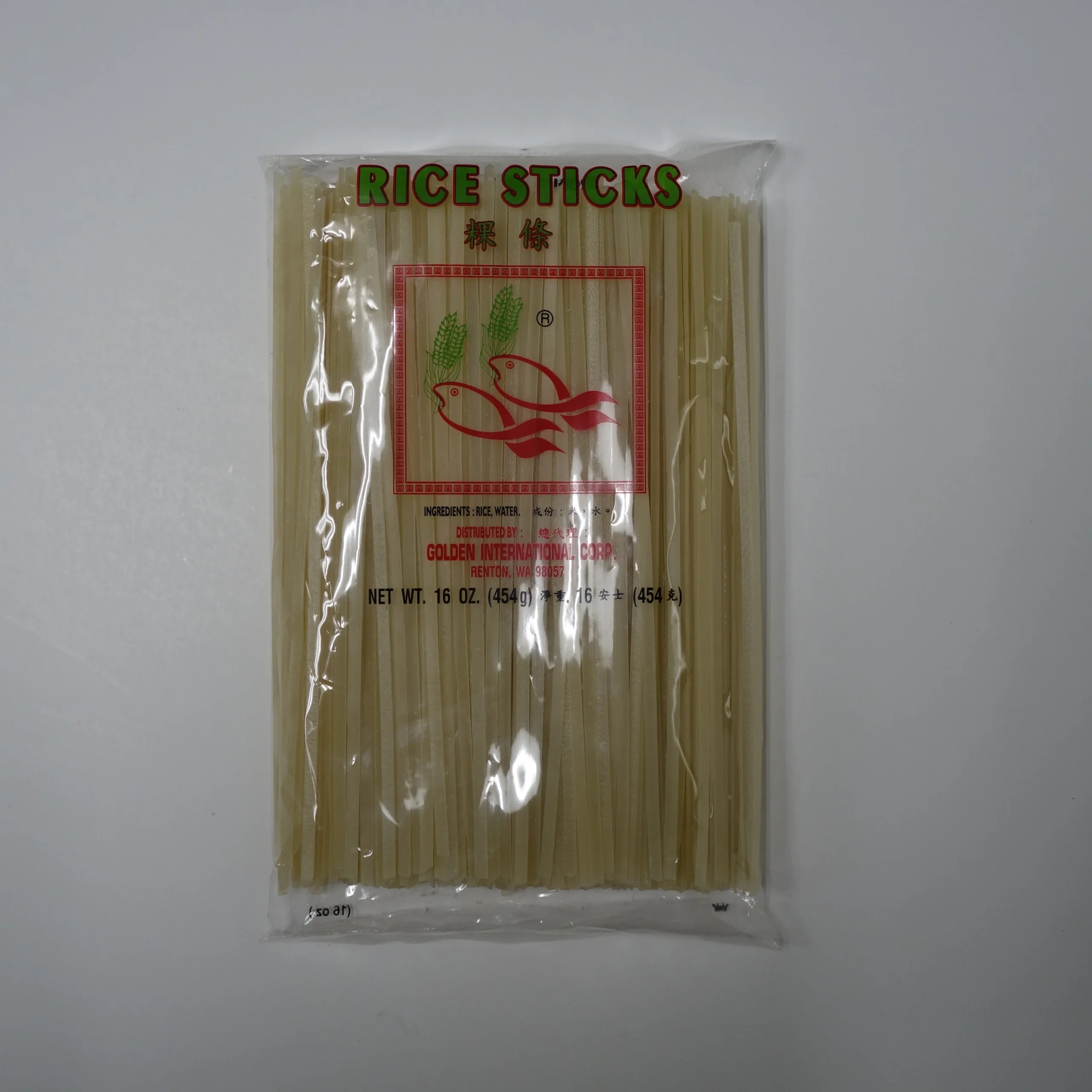Fish Rice Sticks 16 Ounce Size - 30 Per Case.