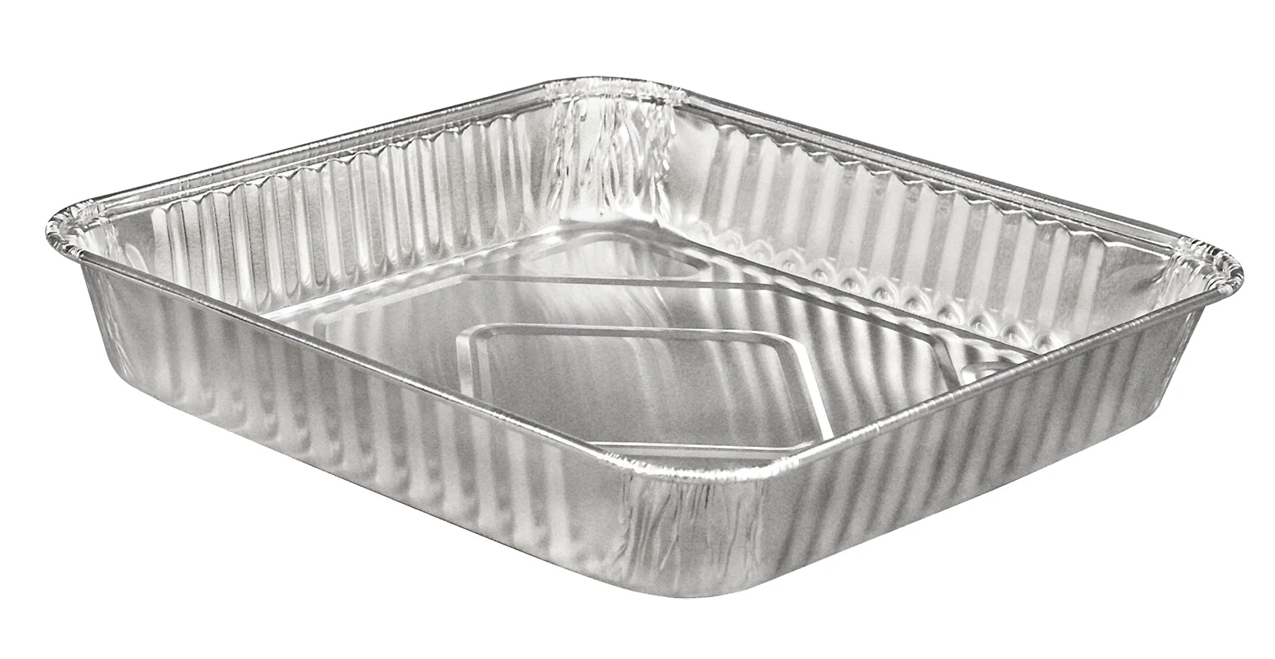 8" Square Heavy Alum Pan 33 Oz.