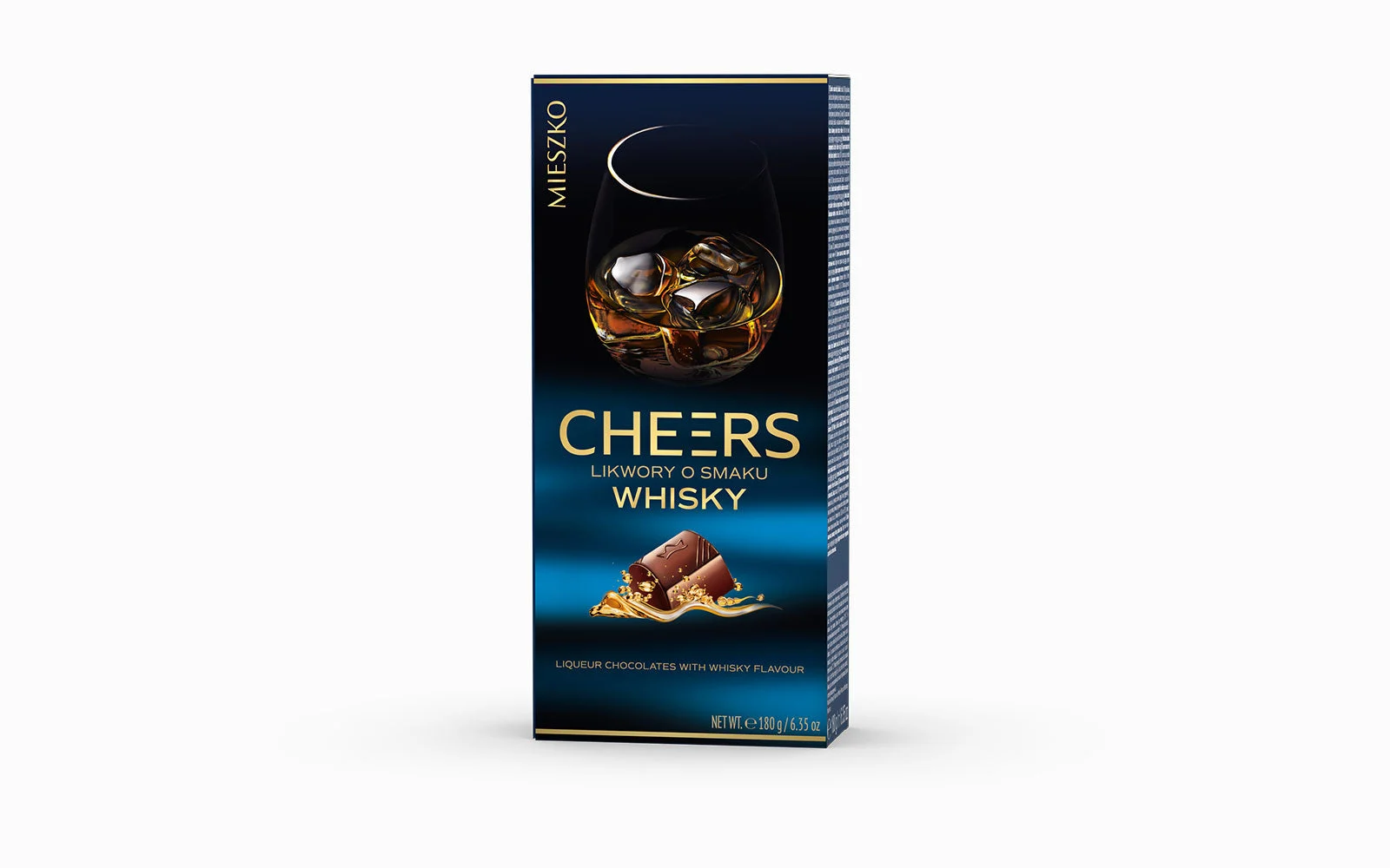 MIESZKO Cheers Candy with Whisky Liqueur 180g/12pack