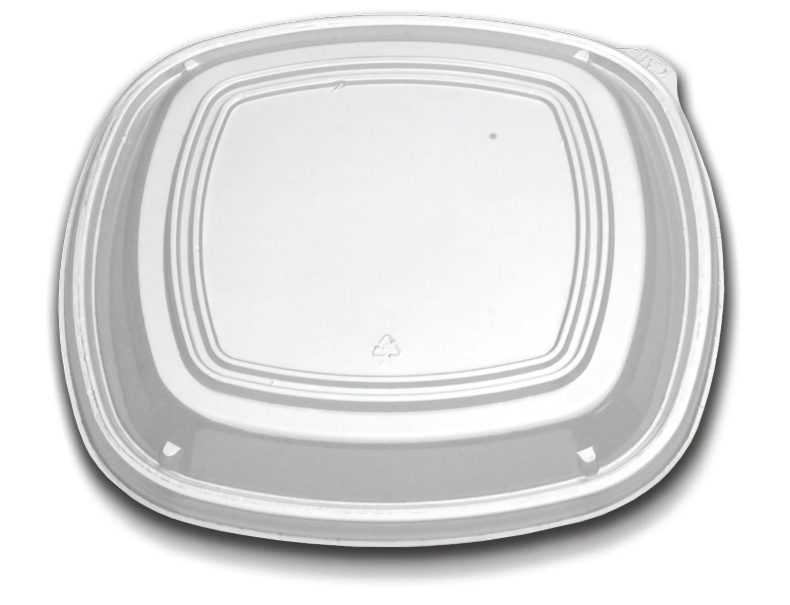 Forum 10" Square Ps Low Dome Lid W/ 1 Vent