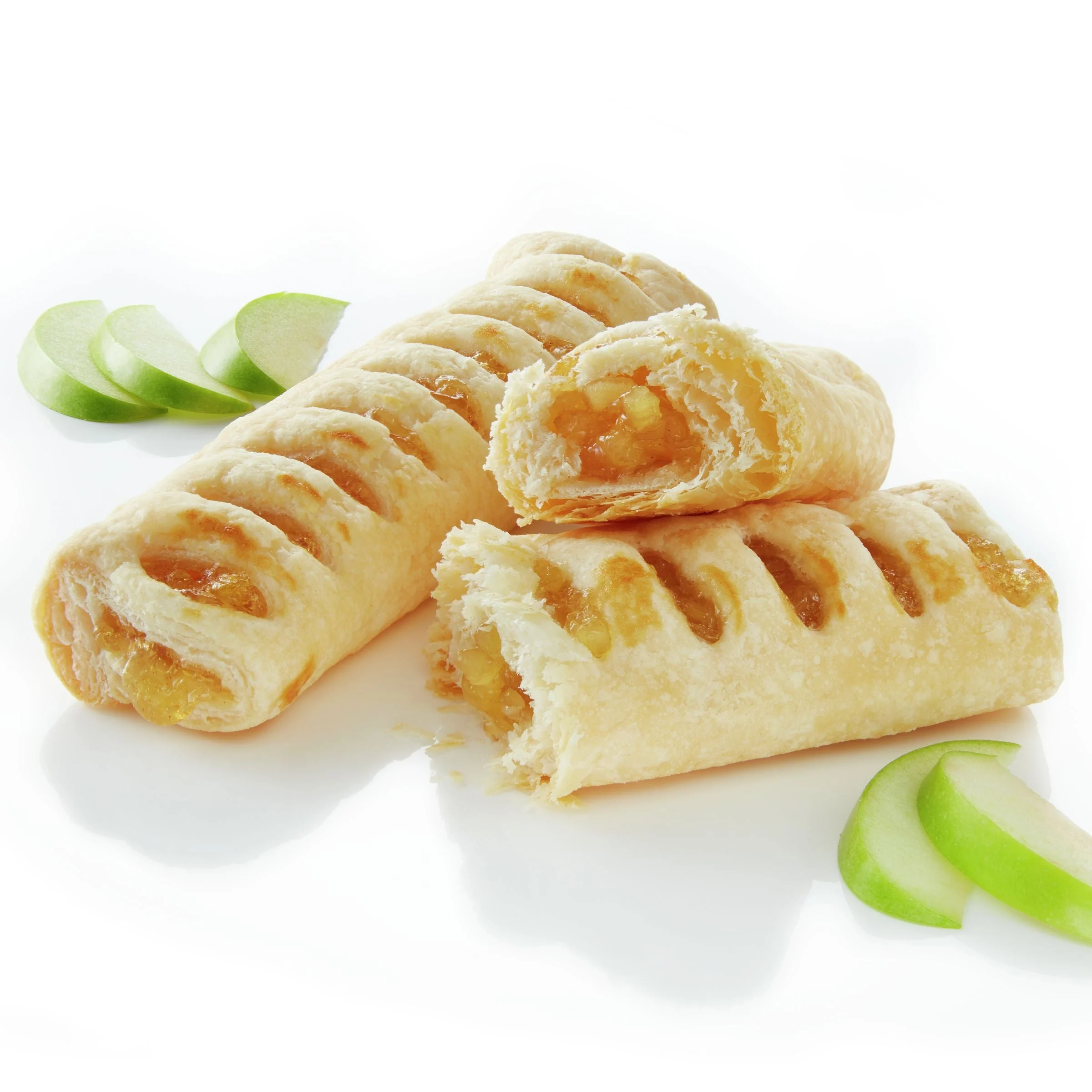 Pillsbury Frozen Strudel Sticks Doughapple 16.5 Pound Each - 1 Per Case.