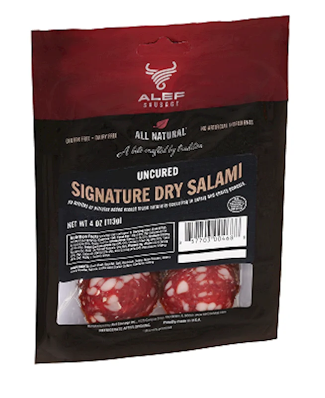 ALEF Dry Signature Uncured Sliced Salami (Moskowskaya) 113g/15pack