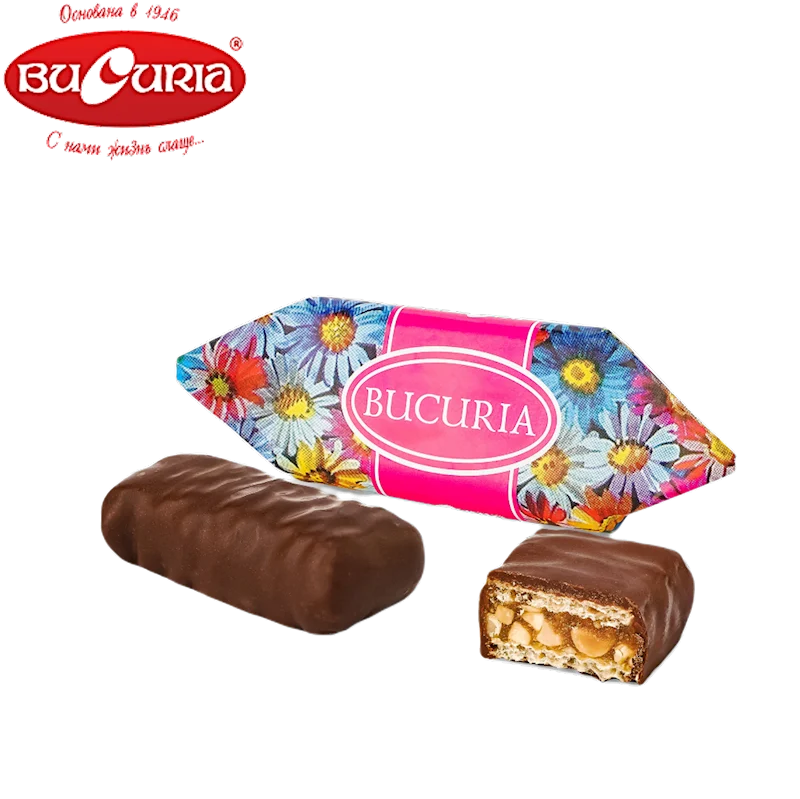 BUCURIA Chocolate Wafers with Peanuts and Apple Puree 2.3kg