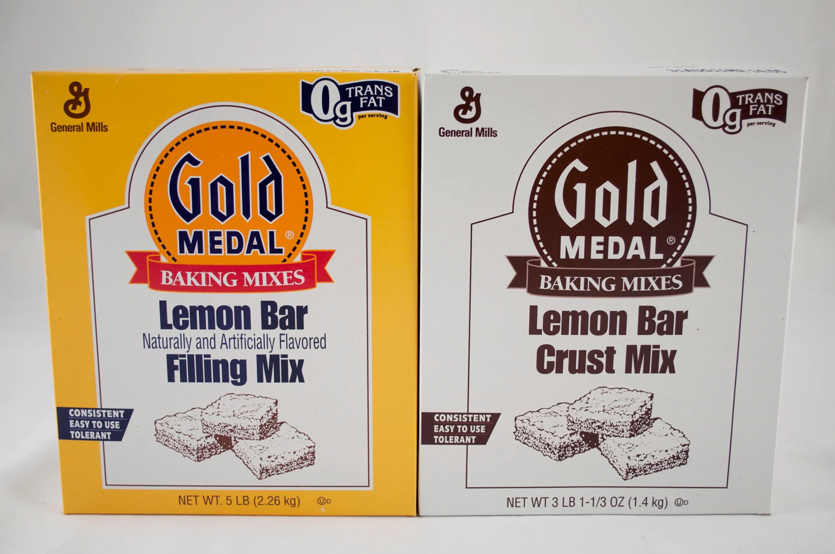 Gold Medal Mix Lemon Bar 4.1 Pound Each - 6 Per Case.