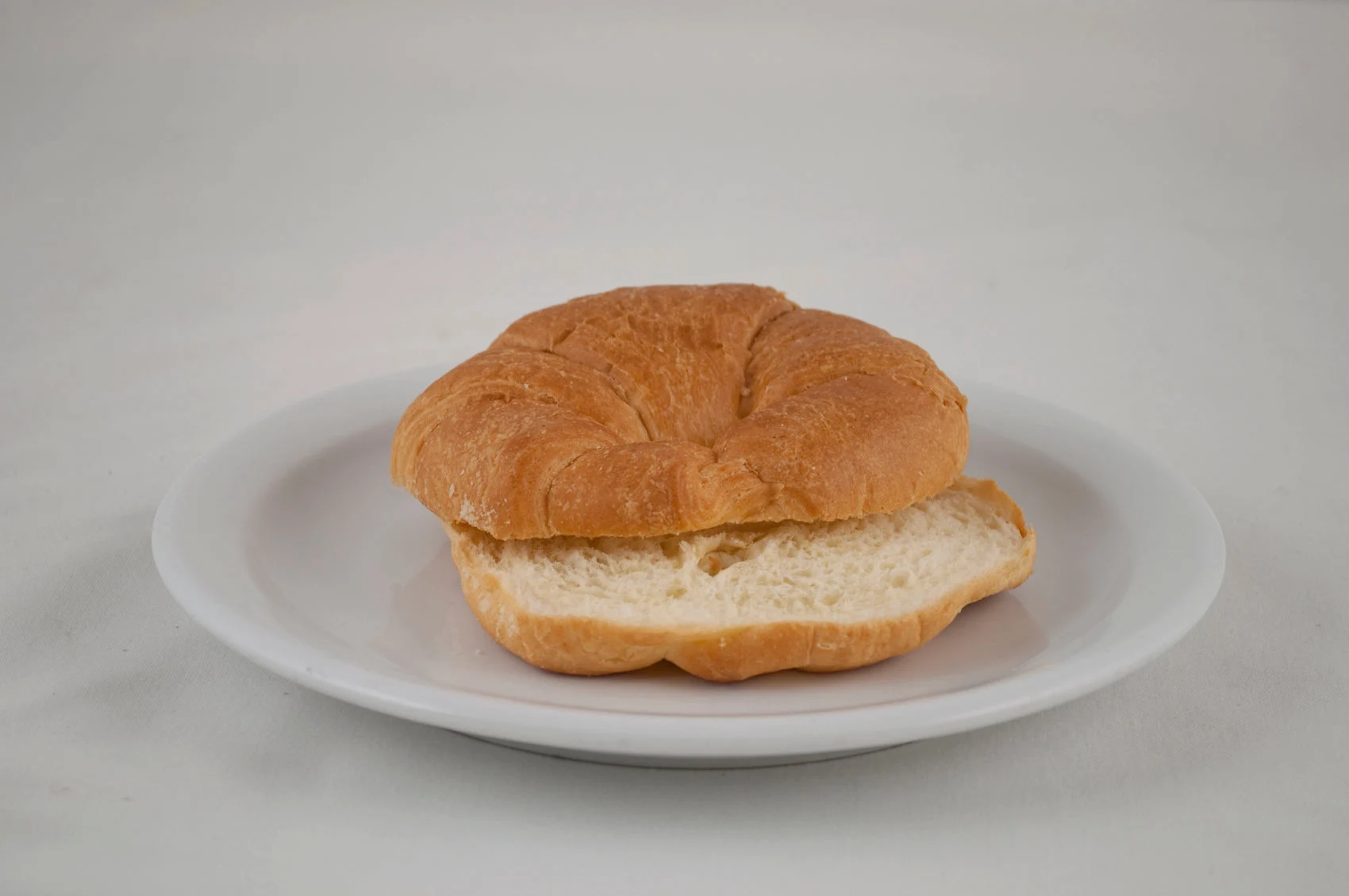 Pillsbury Baked Croissant Plain Pinched Sliced 2.5 Ounce Size - 4 Per Case.