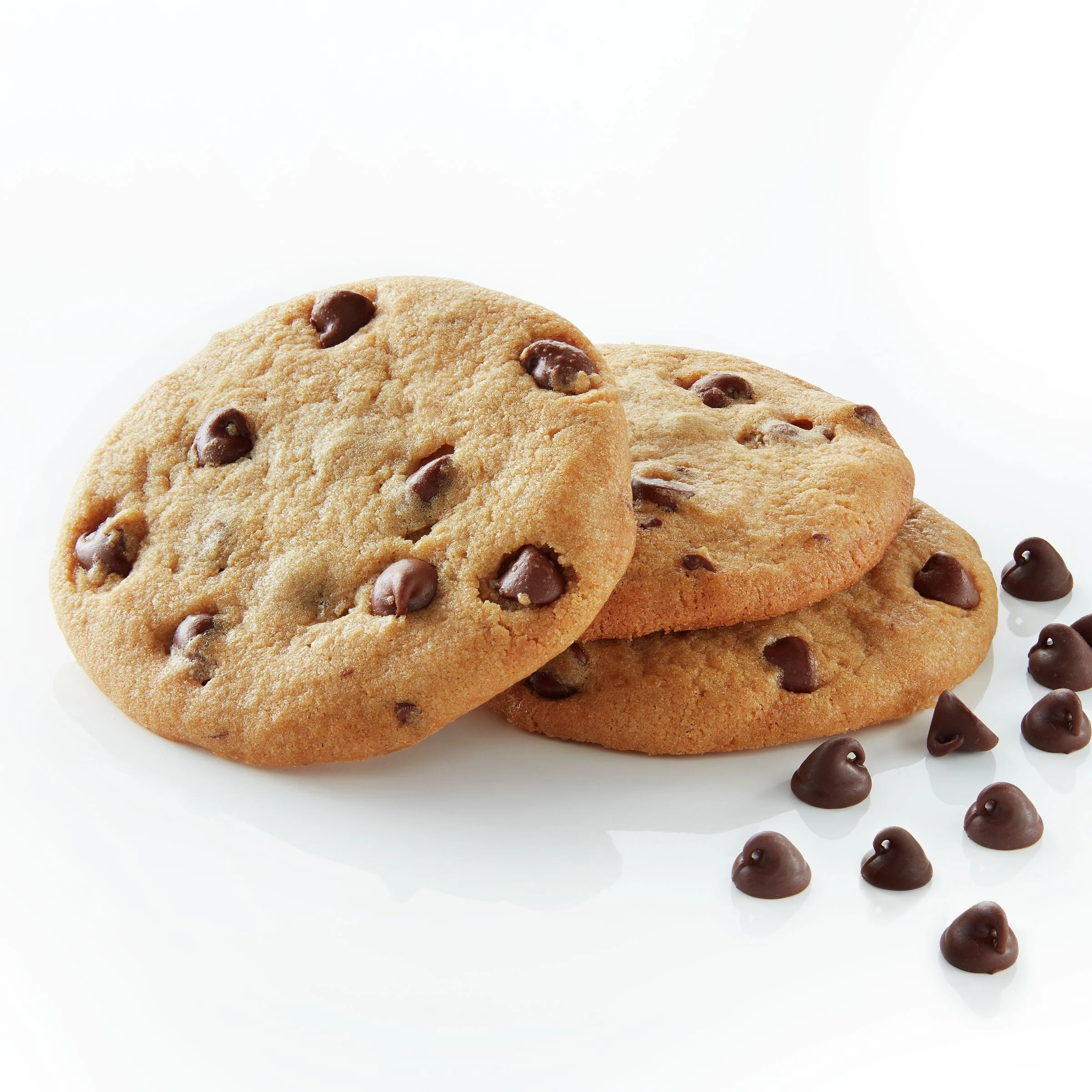 Pillsbury Best Frozen Cookie Dough Puck Chocolate Chip 20.25 Pound Each - 1 Per Case.