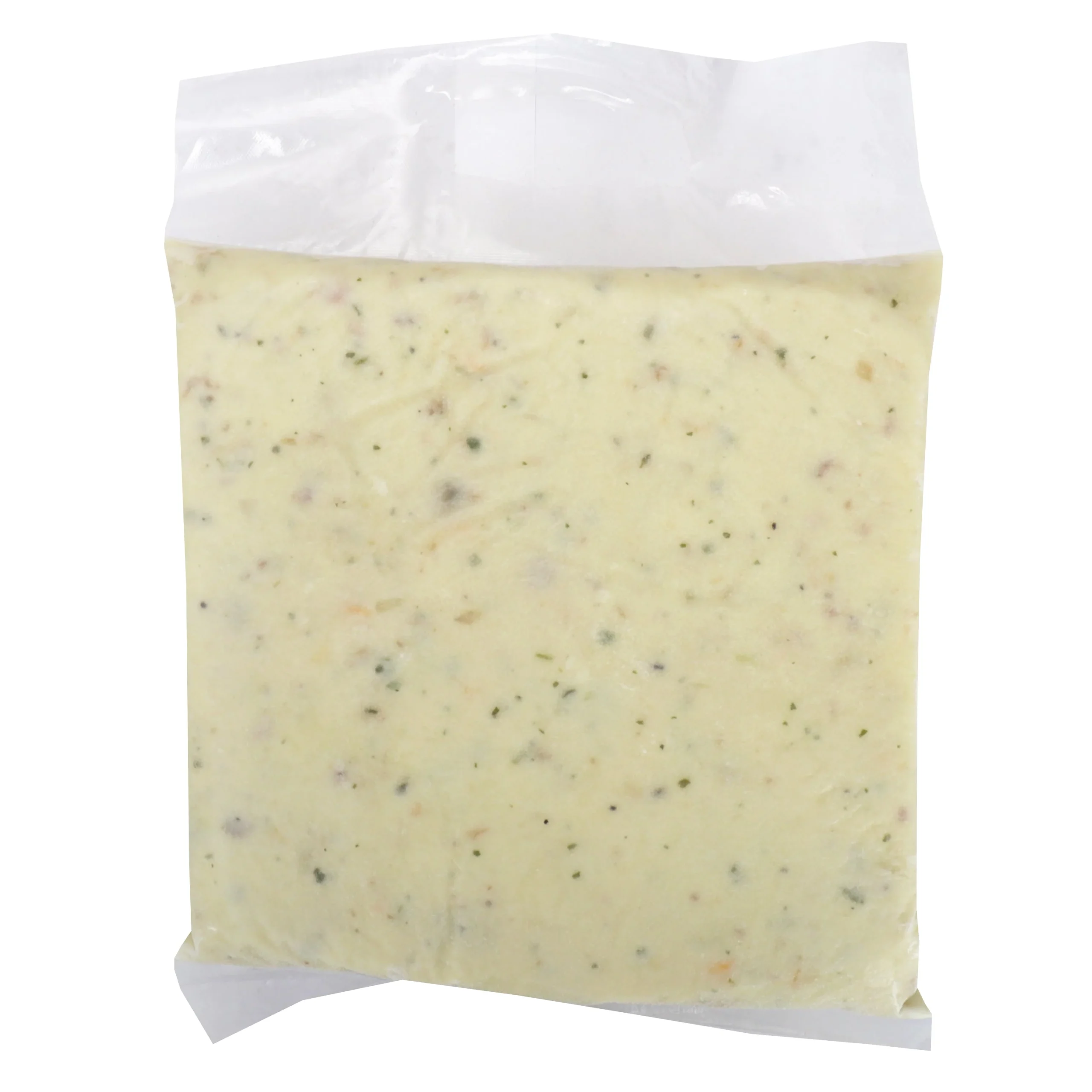 New England Clam Chowder Bags 4 Pound Each - 4 Per Case.