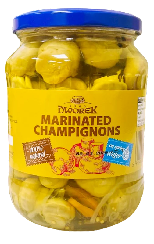 DWOREK Marinated Champignon Mushrooms 720g/8pack