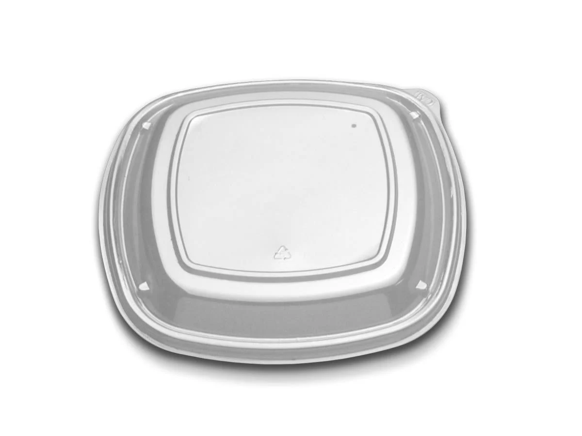 Forum 9" Square Ps Low Dome Lid W/1