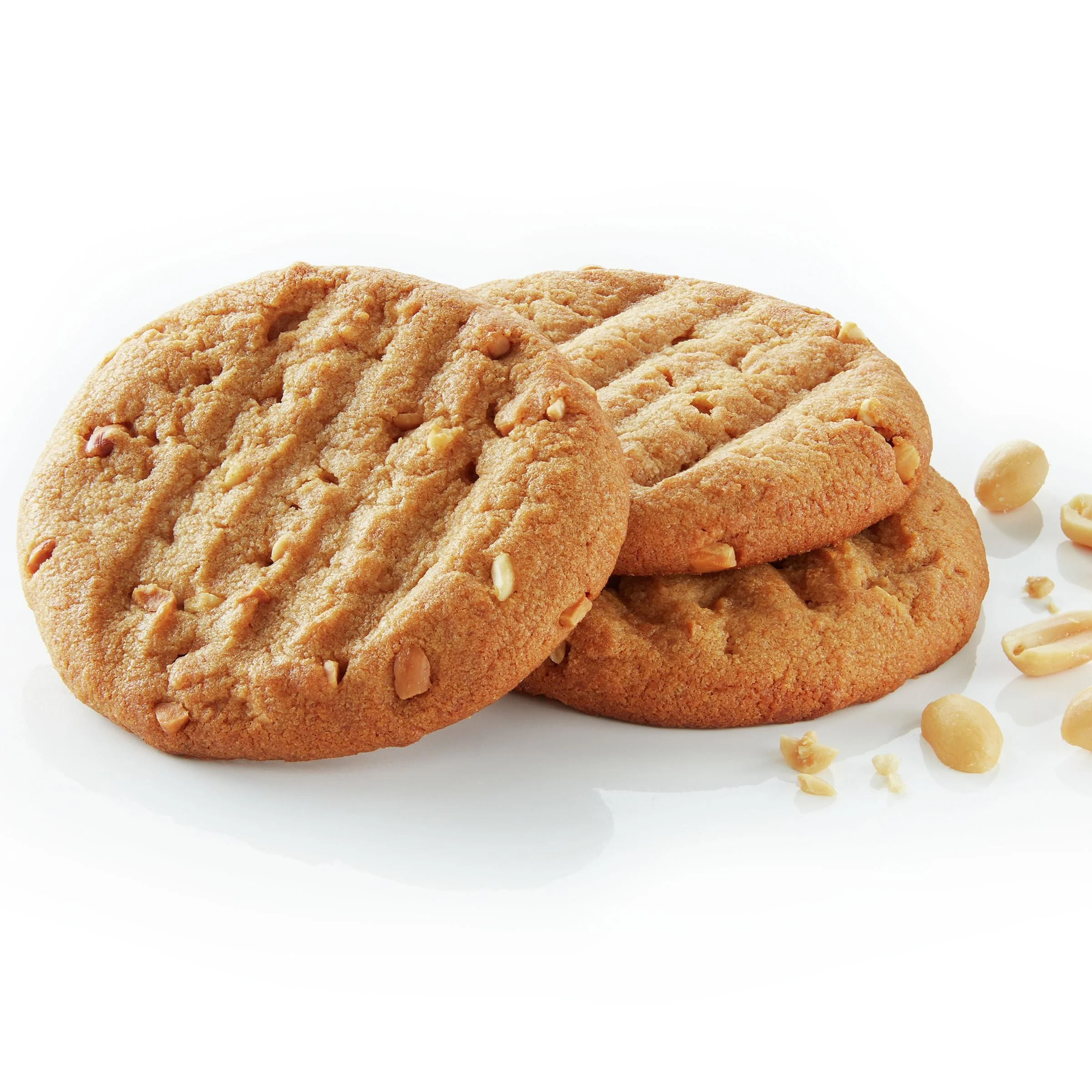 Pillsbury Best Frozen Cookie Dough Puck Peanut Butter 20.25 Pound Each - 1 Per Case.