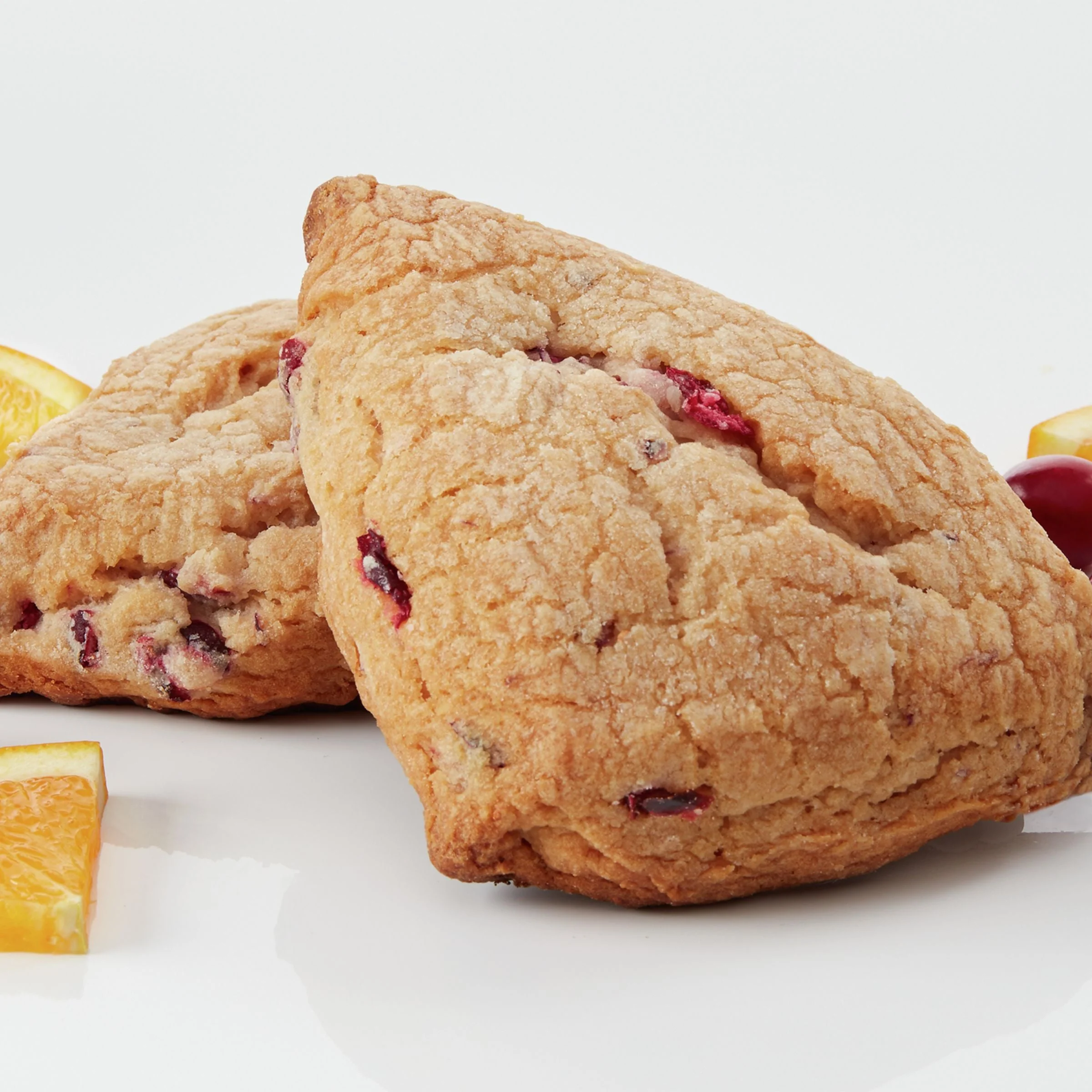 Pillsbury Place & Bake Frozen Scone Dough Cranberry Orange 45 Ounce Size - 8 Per Case.