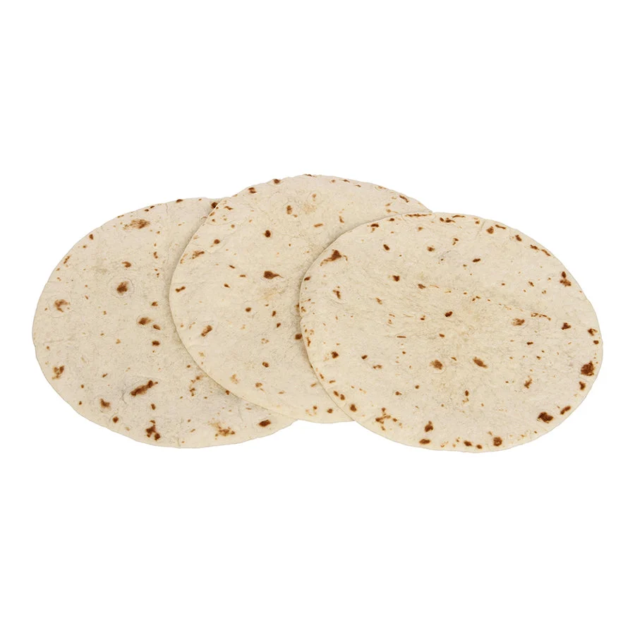 Mission 6 Inch Heat Pressed Flour Tortillas 12 Count Packs - 24 Per Case.
