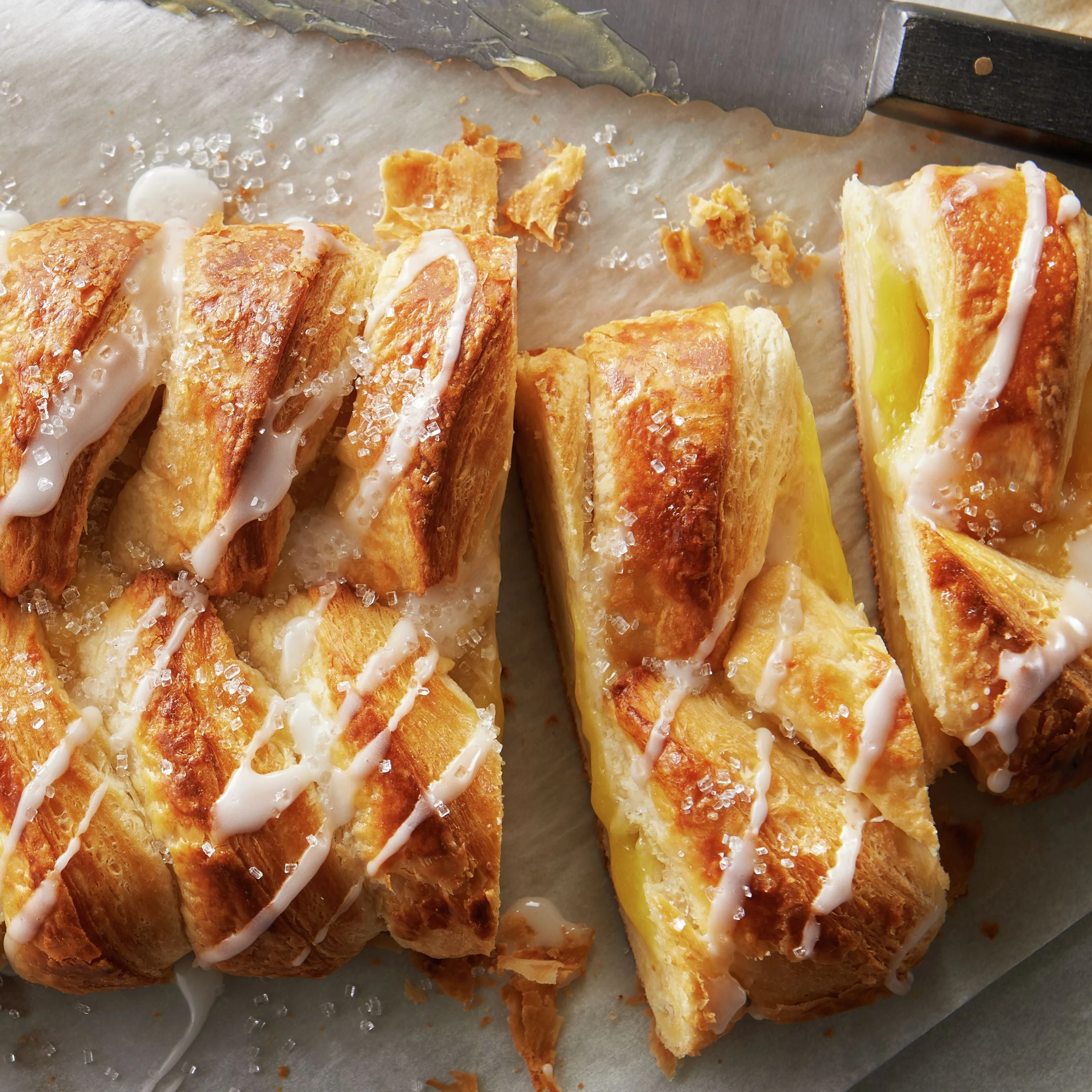 Pillsbury Frozen Danish Dough Slab 15 Pound Each - 1 Per Case.