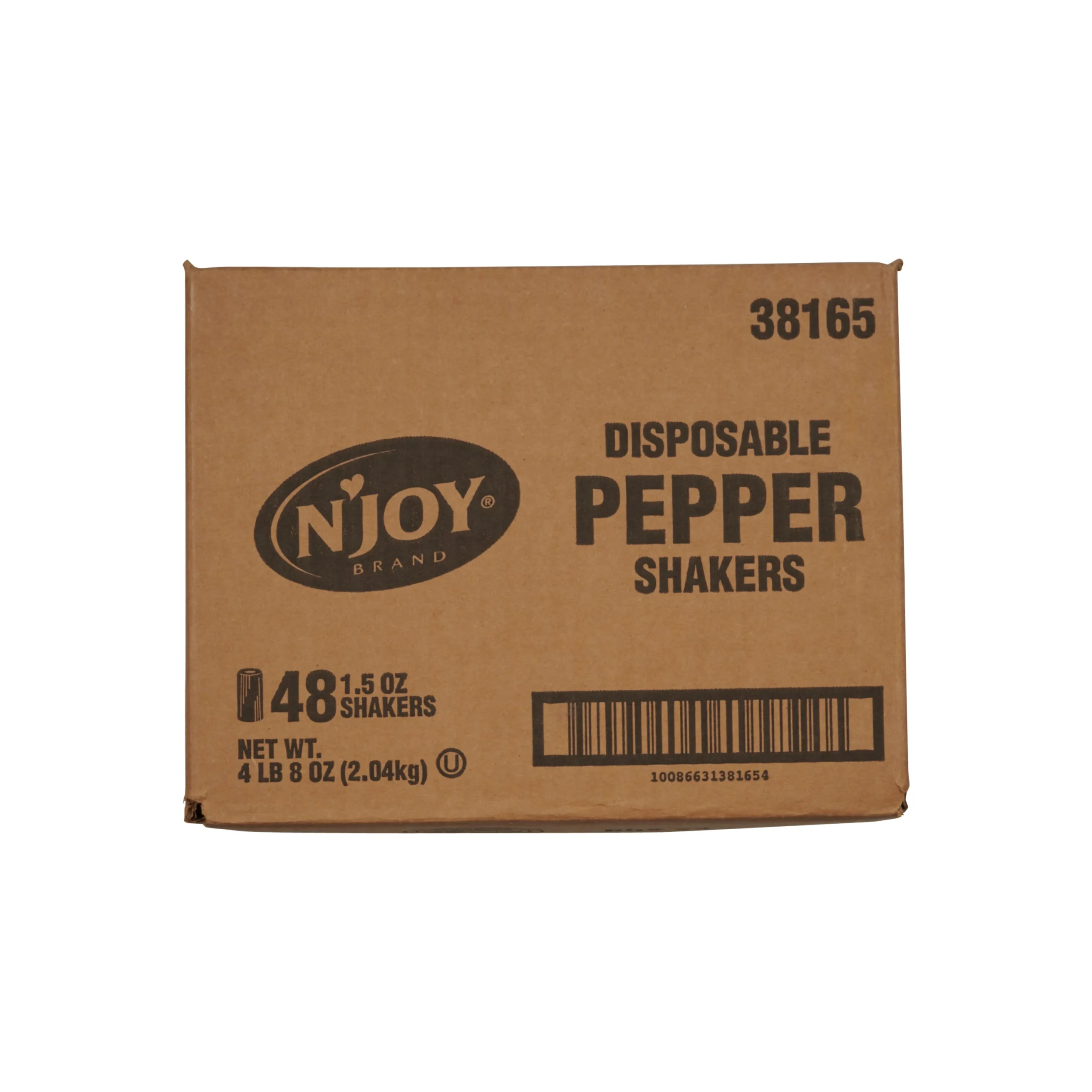 N'Joy Disposable Pepper Shaker 48 - 1.5 Oz