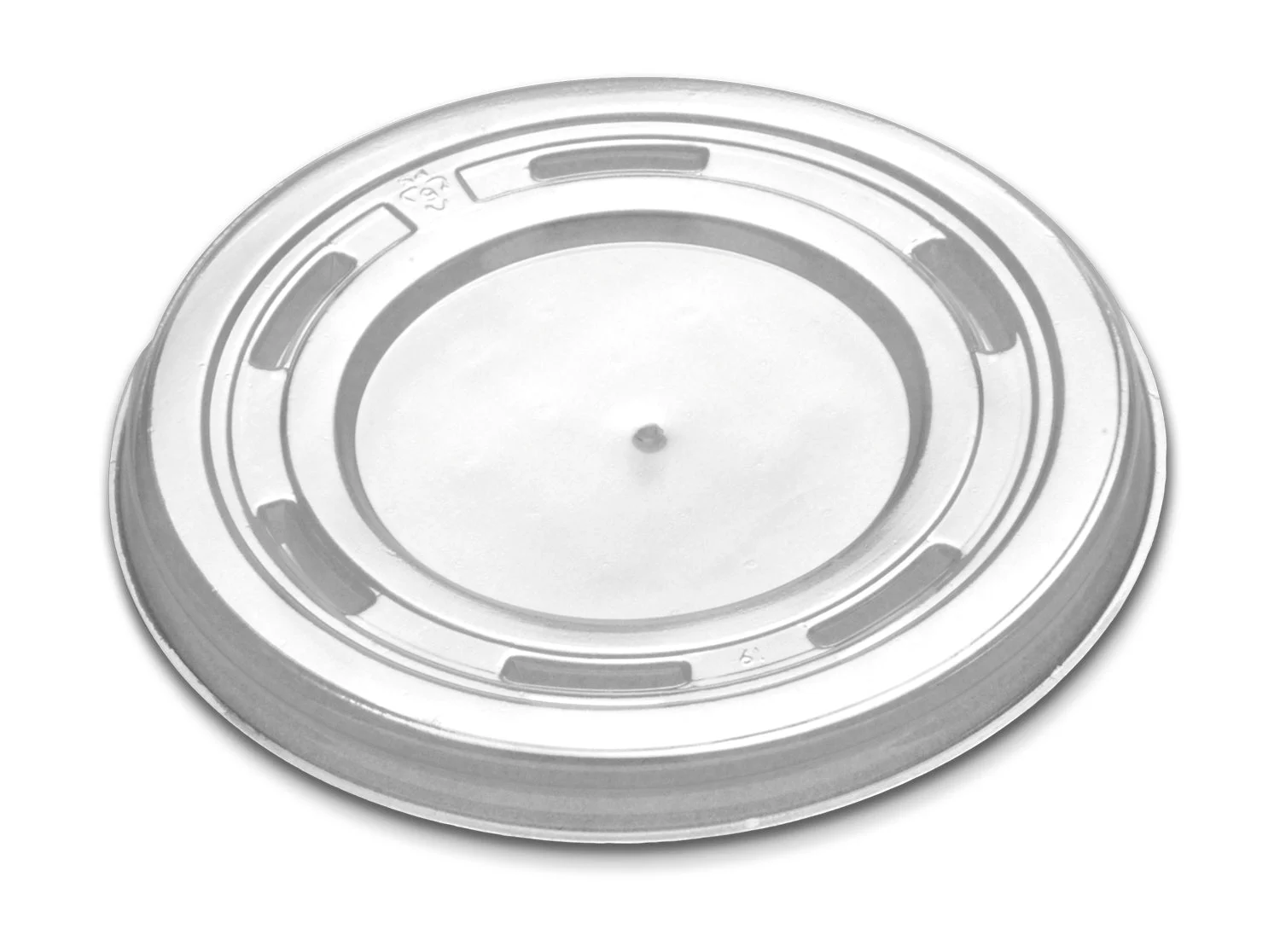 5.2" Round Ps Lid For 8/12 Oz. Hot