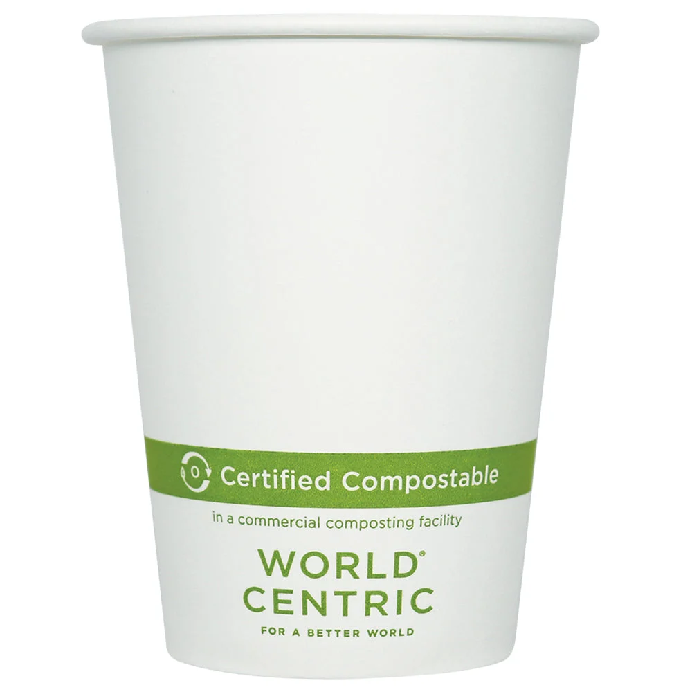 12 Oz Fsc(R) Paper Hot Cup - White