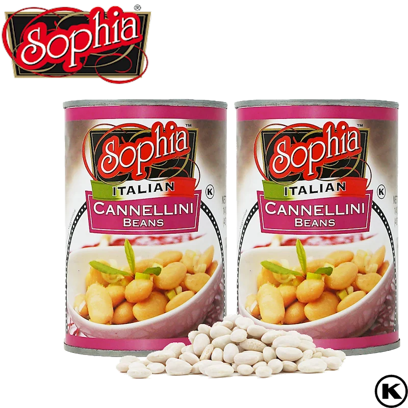 SOPHIA Italian Cannellini Beans 400g/24pack