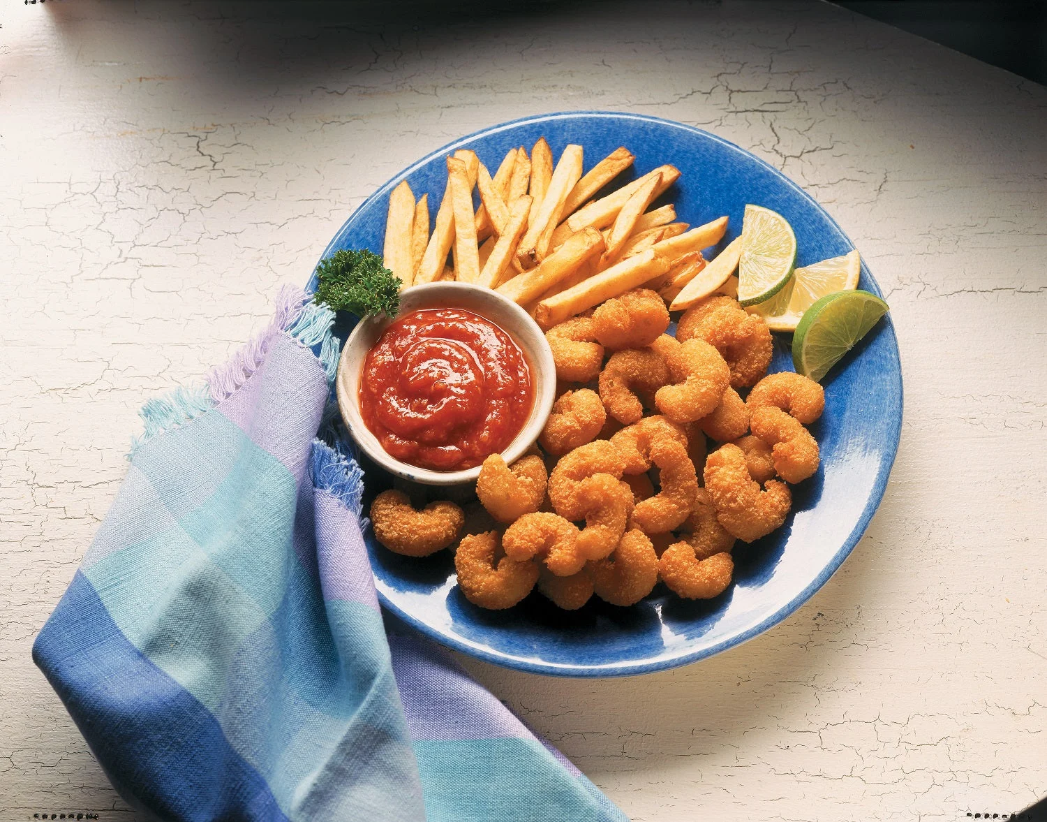 Mrs. Friday's Flyingjib Panko Breaded Popcorn Shrimp 2 Pound Each - 12 Per Case.