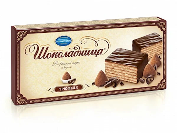 KOLOMENSKOE Waffle Cake Truffle Shokoladnitsa 250g/20pack