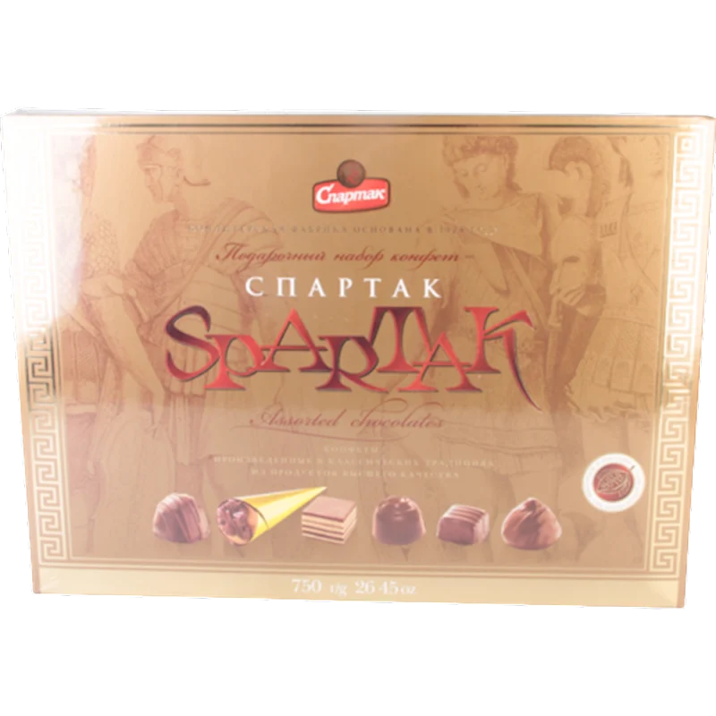 SPARTAK Assorted Chocolates 750g/3pack