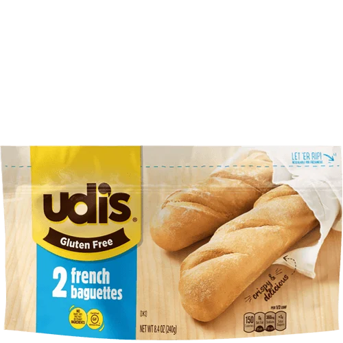 Udis Gluten Free French Baguettes