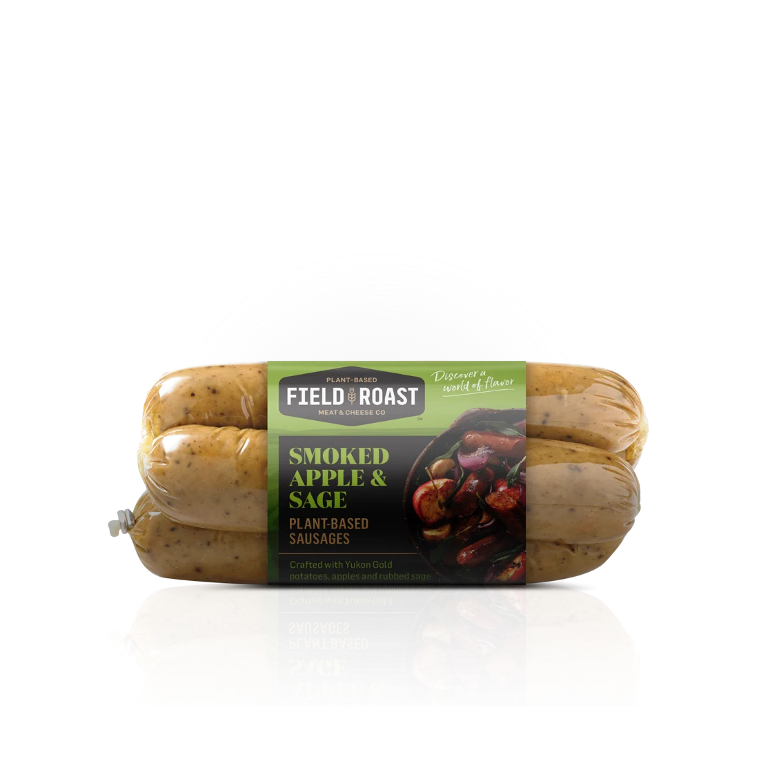 Field Roast Smoked Apple & Sage Sausage 12.95 Ounce Size - 6 Per Case.