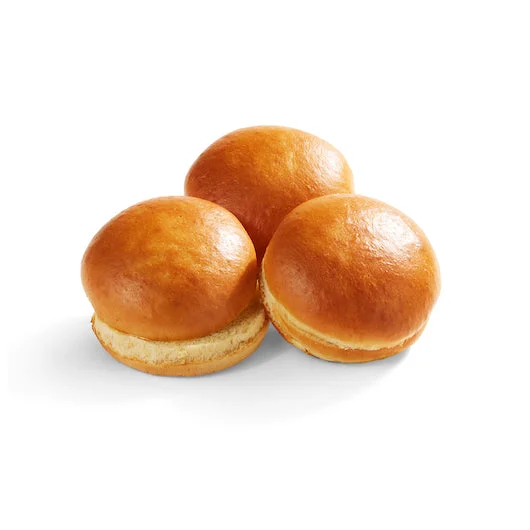 Klosterman 4 Inch Gourmet Bun With Shine, 12 Each - 8 Per Case.