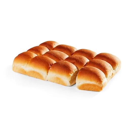 Klosterman 5 Inch Honey White Dinner Roll 24 Count Packs - 10 Per Case.