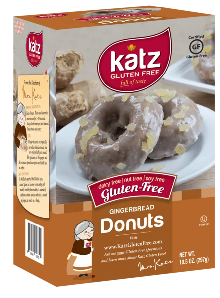 Katz Gluten Free Gingerbread Donuts