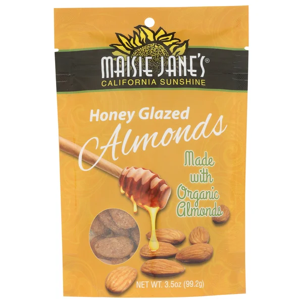 Maisie Jane's Honey Glazed Almonds Made with Organic Almonds