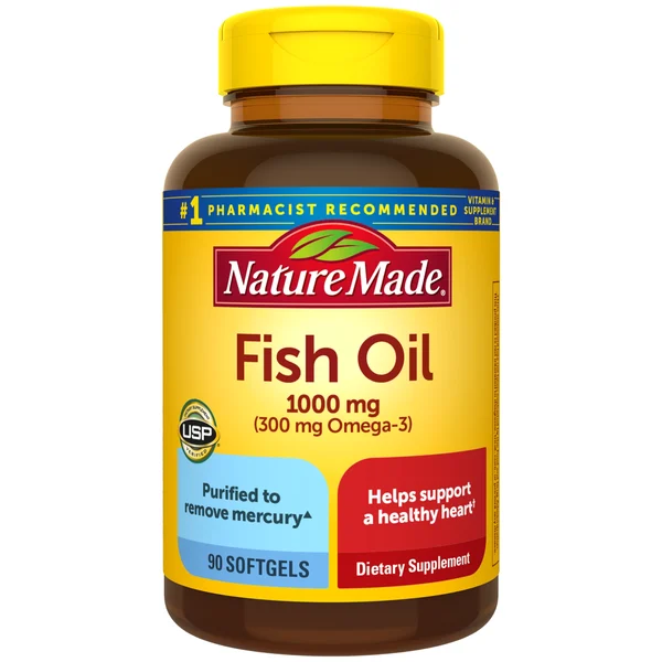 Nature Made Fish Oil 1000 mg Softgels
