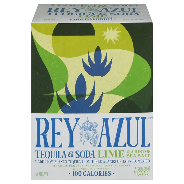 Rey Azul Tequila & Soda, Lime
