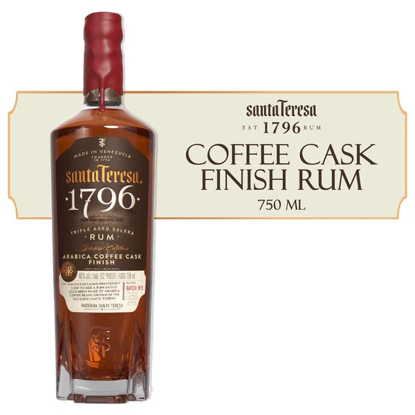 Santa Teresa 1796 Arabica Coffee Cask Finish 46% 75Cl/750Ml