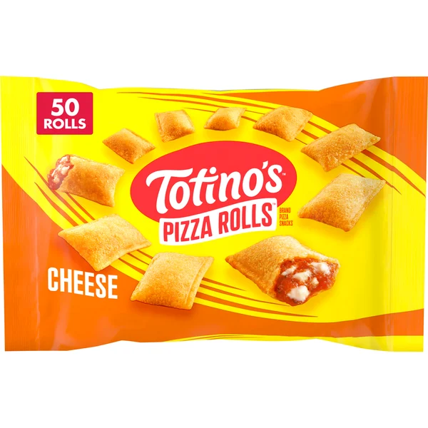 Totino's Pizza Rolls Cheese Flavored Frozen Snacks