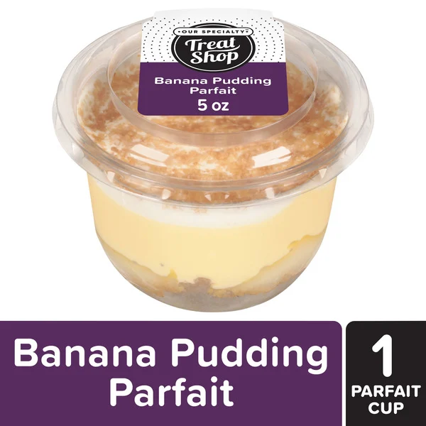 Our Specialty Banana Pudding Parfait Cup with Whipped Topping