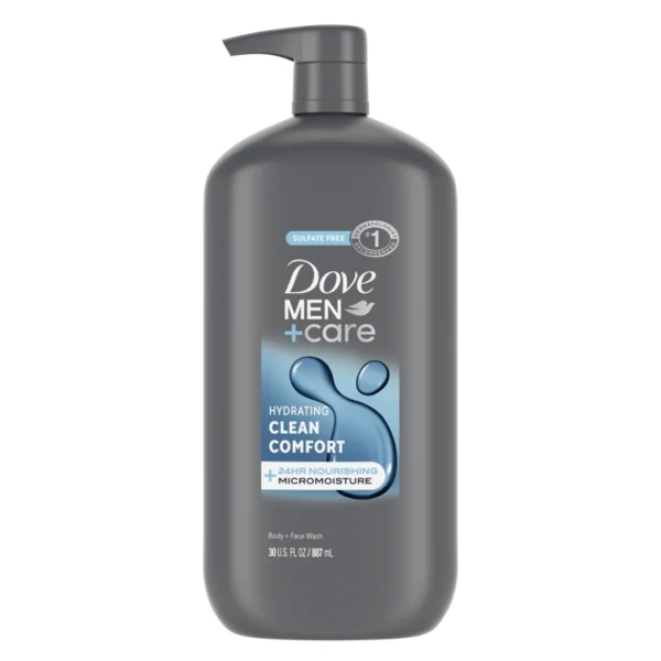 Dove Men+Care Body And Face Wash Hydrating Clean Comfort