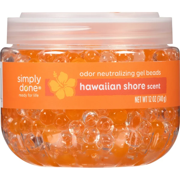 Simply Done Odor Neutralizing Gel Beads, Hawaiian Shore