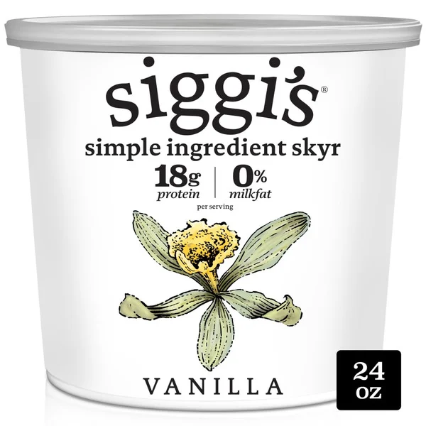 Siggi's Icelandic Skyr Nonfat Yogurt Vanilla