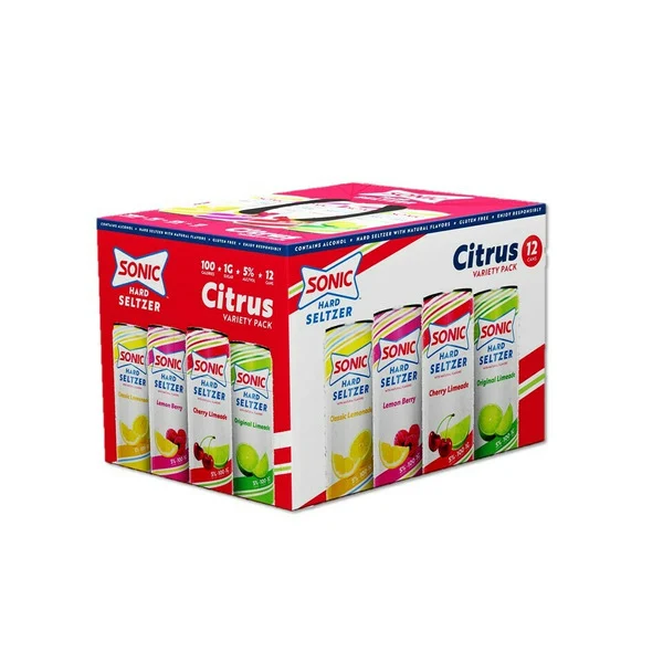 SONIC Hard Seltzer Citrus Variety Pack