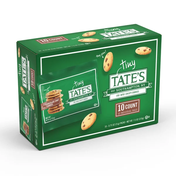 TATE'S Tiny Chocolate Chip Cookies 7.5 oz
