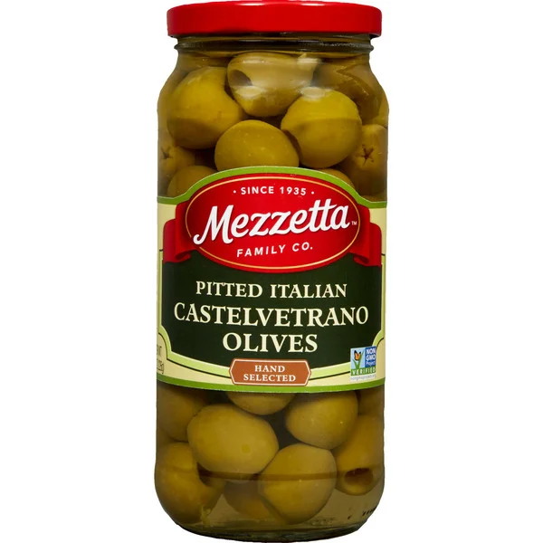 Mezzetta Pitted Italian Castelvetrano Olives
