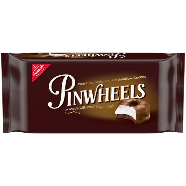 PINWHEELS Pinwheels Pure Chocolate and Marshmallow Cookies