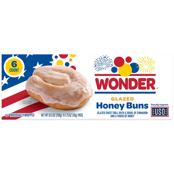 Wonder Bread 6MP GLZ HNYBN 10.5Z