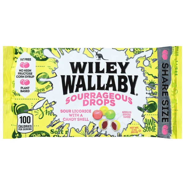 wiley wallaby Sourrageous Drops